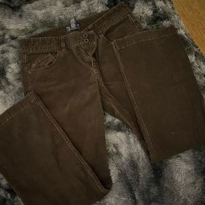 Corduroy flare jeans